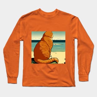 Surfside Kitty Long Sleeve T-Shirt